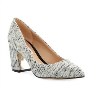 Karl Lagerfeld Addie woven pumps